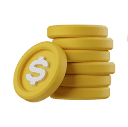 Coins Stack Bottom